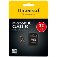 Micro SDHC kártya 32GB Class10 + adapter