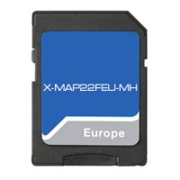 X-MAP22FEU-MH Navigációs kártya XZent X-422-höz